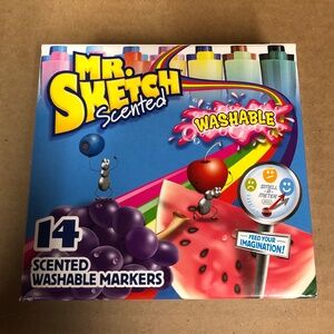 Scented Washable Markers - 14 Pack